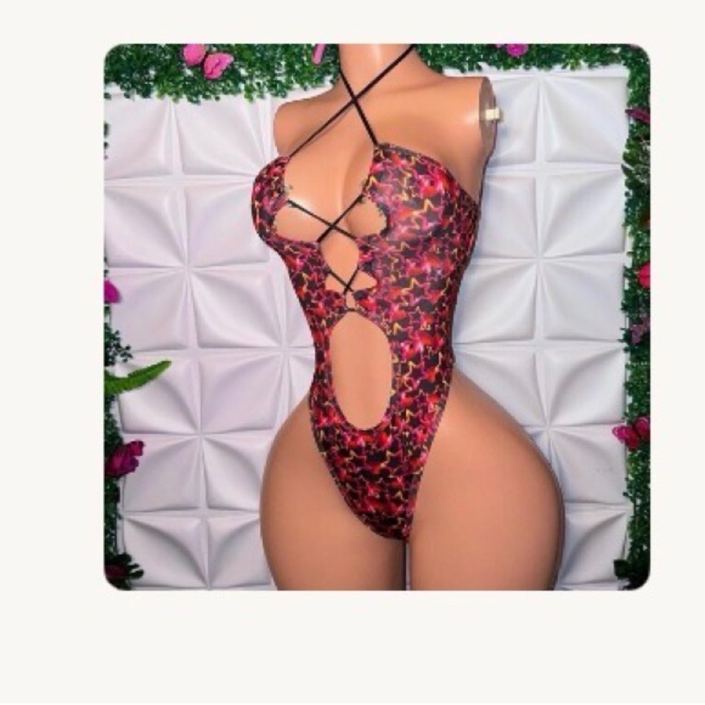 Stylish Star-Patterned adult One Piece exotic wear